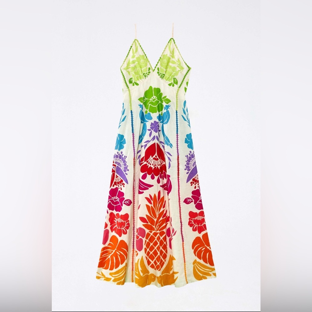 Farm Rio Tropical maxi dress - Picture 1 of 4